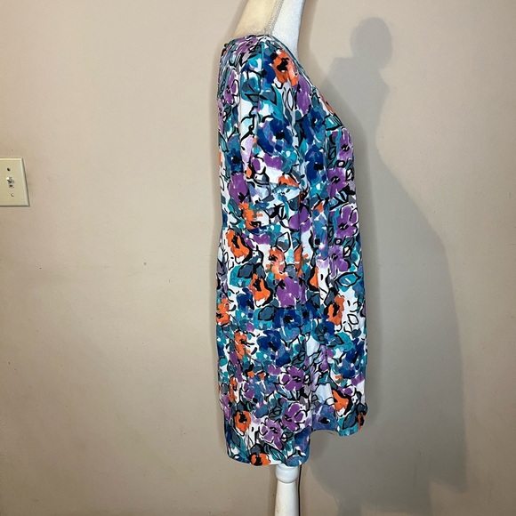 ⭐️3 For $25 Jessica Howard Floral Multicolor Top - Picture 3 of 8